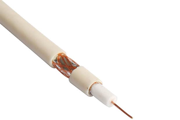 Coaxial cable for the internet